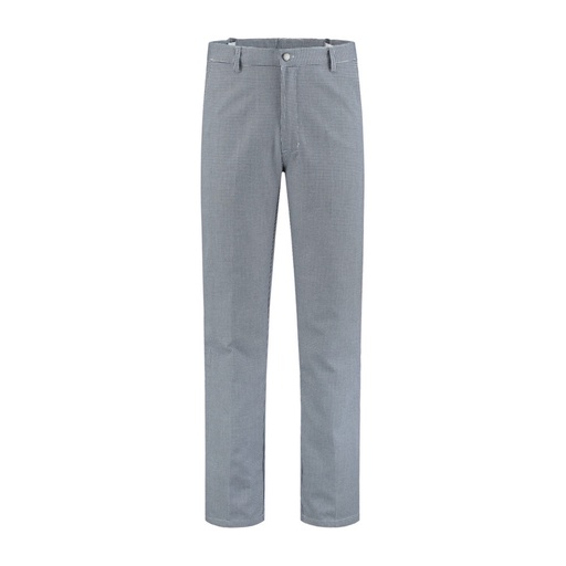 Bestex Bakkersbroek FBB6535 wit/blauw
