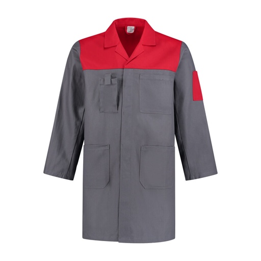 Bestex Stofjas SJ1002KL grijs/rood