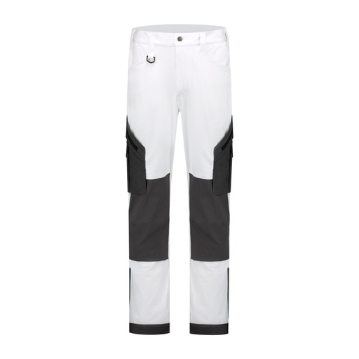 Bestex Werkbroek WBS9307 wit/grijs