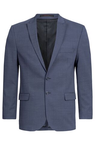 [GRF-1125-2810-226] Greiff Heren colbert RF Modern 37.5 pinpoint middelblauw
