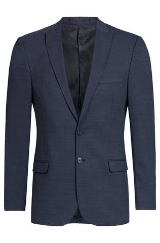 [GRF-1127-2810-020] Greiff Heren colbert SF Modern 37.5 pinpoint marine