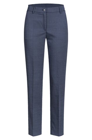 [GRF-1374-2810-226] Greiff Dames pantalon SF Modern 37.5  pinpoint middelblauw