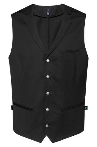 [GRF-1609-6400-010] Greiff Heren gilet RF Service zwart