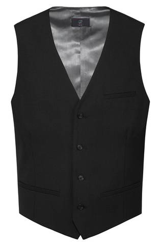[GRF-1634-666-110] Greiff Heren gilet RF Premium zwart