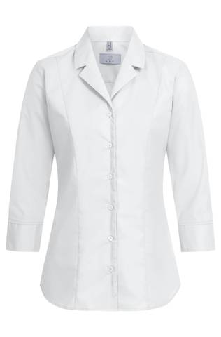 [GRF-6506-1120-090] Greiff Dames blouse 3/4 RF Basic wit