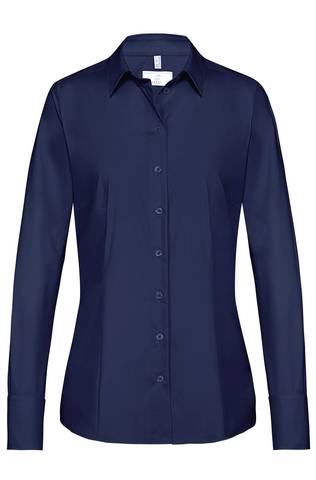 [GRF-6515-1120-020] Greiff Dames blouse 1/1 RF Basic marine