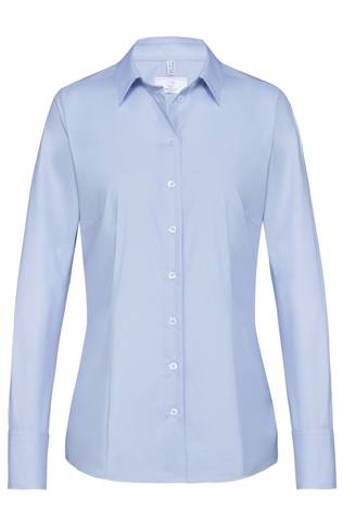 [GRF-6515-1120-029] Greiff Dames blouse 1/1 RF Basic bleu
