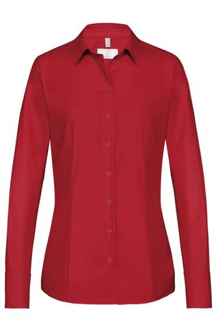 [GRF-6515-1120-050] Greiff Dames blouse 1/1 RF Basic rood