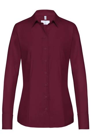 [GRF-6515-1120-053] Greiff Dames blouse 1/1 RF Basic bordeaux