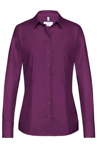 [GRF-6515-1120-060] Greiff Dames blouse 1/1 RF Basic berry