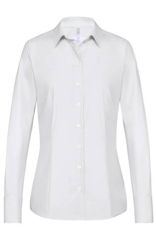 [GRF-6515-1120-090] Greiff Dames blouse 1/1 RF Basic wit