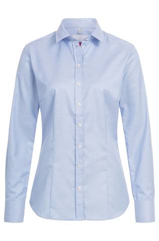 [GRF-6527-1770-029] Greiff Dames blouse 1/1 RF Modern 37.5 bleu