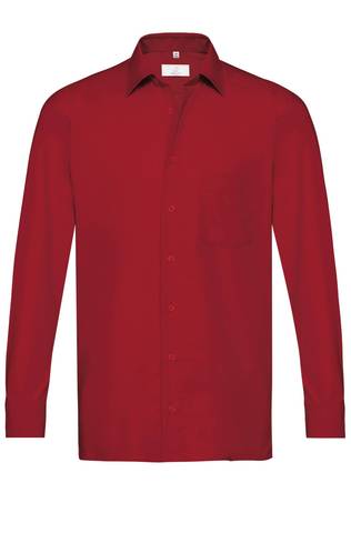 Greiff Heren overhemd 1/1 RF Basic rood