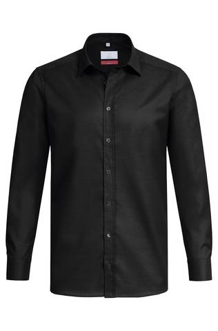 Greiff Heren overhemd 1/1 RF Modern 37.5 zwart