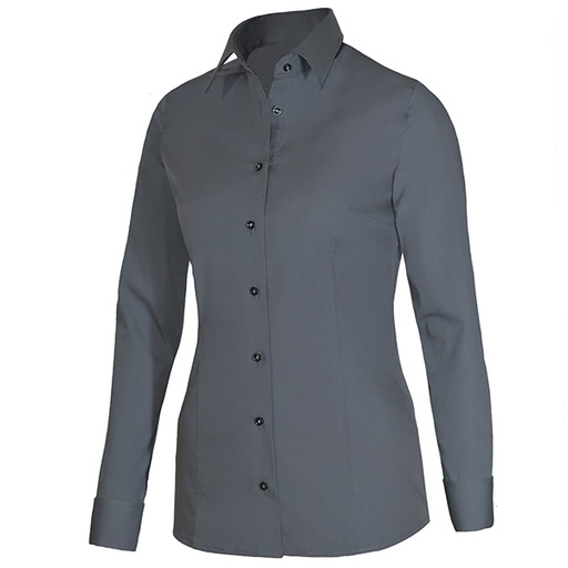 [GC-29336-18] Giovanni Capraro Shirt Dames Grijs Lange Mouw Kent