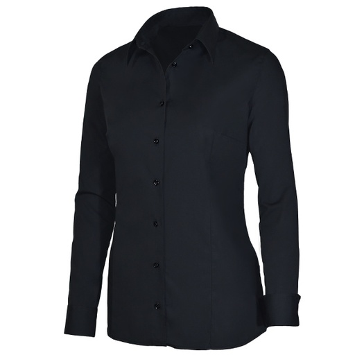 [GC-29336-20] Giovanni Capraro Shirt Dames Zwart Lange Mouw Kent