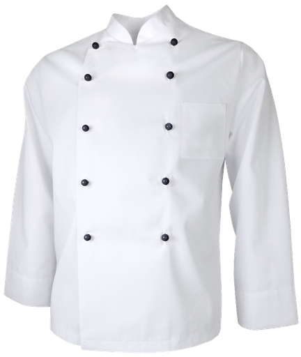 De Berkel CARLOS - Koksbuis +borstzak wit