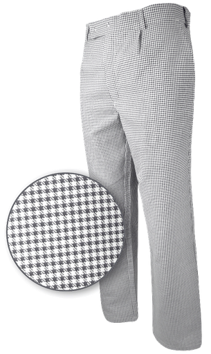 De Berkel CONRAD - Koksbroek zwart geruit