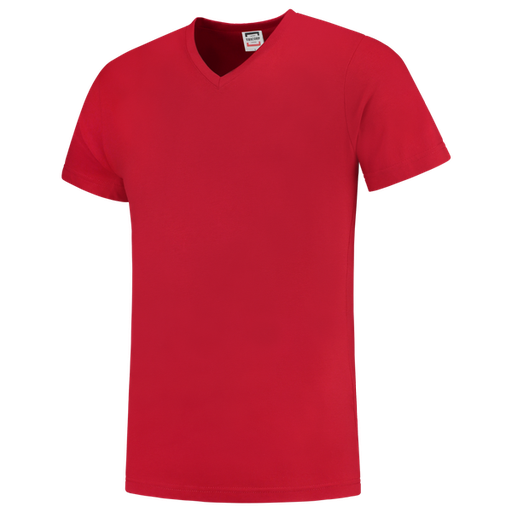 Tricorp T-shirt V Hals Fitted Red