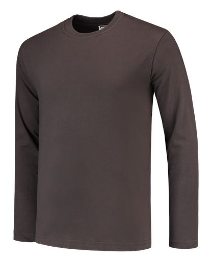 [TRI-101006Darkgrey] Tricorp T-shirt Lange Mouw Darkgrey