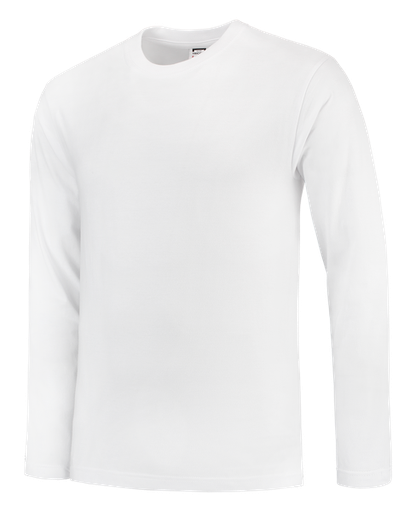[TRI-101006White] Tricorp T-shirt Lange Mouw White