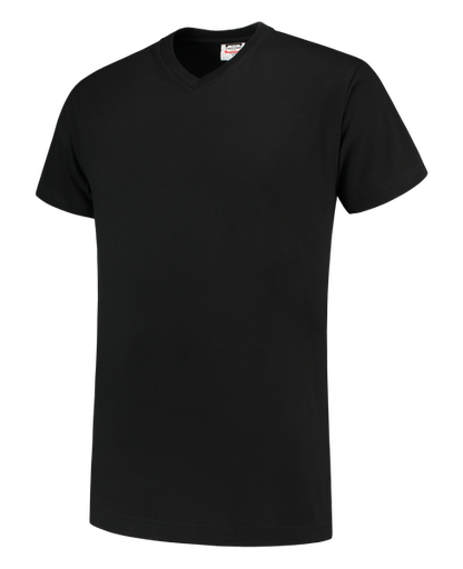 [TRI-101007Black] Tricorp T-shirt V Hals Black