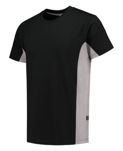 [TRI-102004BlackGrey] Tricorp T-shirt Bicolor BlackGrey