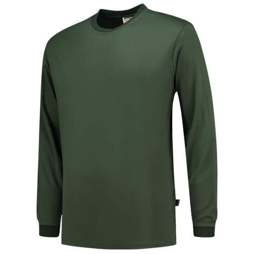 [TRI-102005Bottlegreen] Tricorp T-shirt UV Block Cooldry Lange Mouw Bottlegreen
