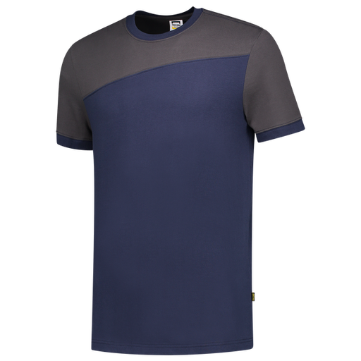 [TRI-102006InkDarkgrey] Tricorp T-shirt Bicolor Naden InkDarkgrey