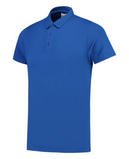 Tricorp Poloshirt Cooldry Bamboe Fitted Royalblue