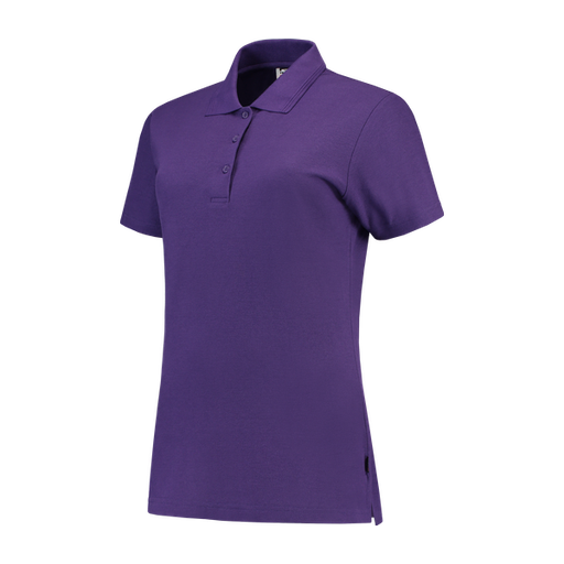 [TRI-201006Purple] Tricorp Poloshirt Fitted Dames Purple