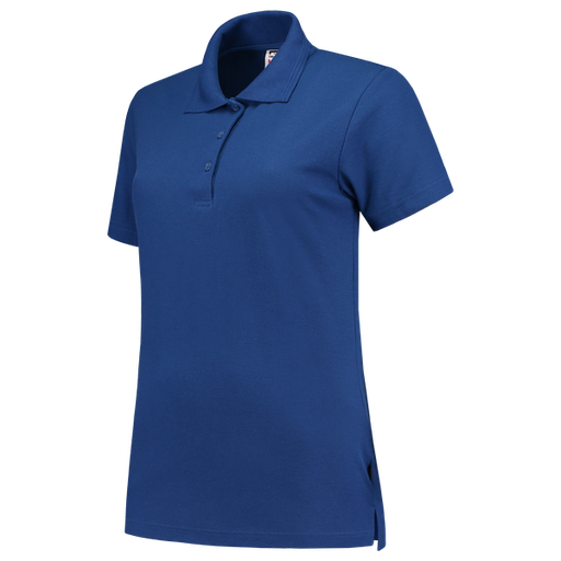 [TRI-201006Royalblue] Tricorp Poloshirt Fitted Dames Royalblue