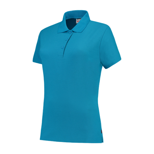 [TRI-201006Turquoise] Tricorp Poloshirt Fitted Dames Turquoise