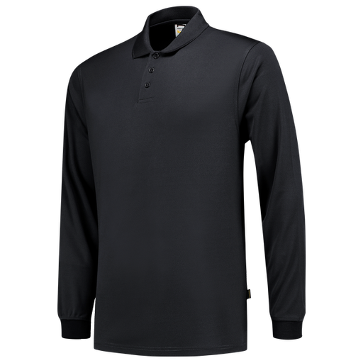 [TRI-202005Navy] Tricorp Poloshirt UV Block Cooldry Lange Mouw Navy