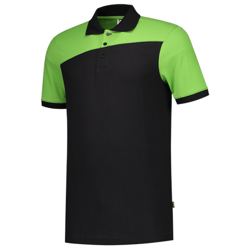 Tricorp Poloshirt Bicolor Naden BlackLime