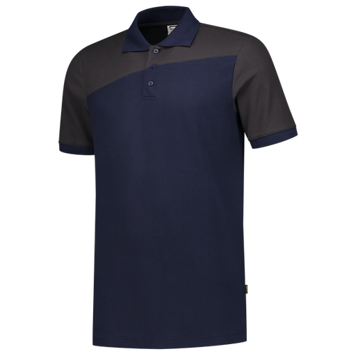 [TRI-202006InkDarkgrey] Tricorp Poloshirt Bicolor Naden InkDarkgrey