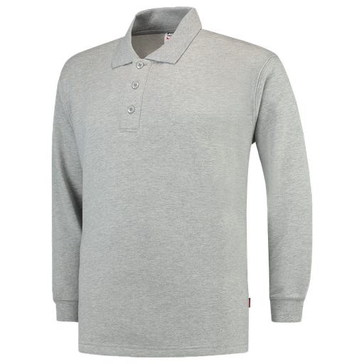 [TRI-301004Greymel] Tricorp Polosweater Greymel