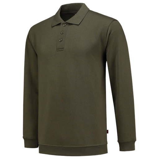 [TRI-301005Army] Tricorp Polosweater Boord Army