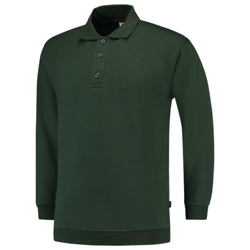 Tricorp Polosweater Boord Bottlegreen