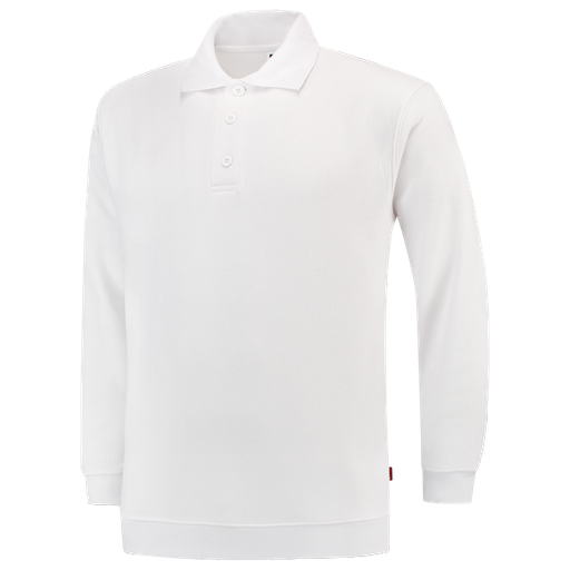 [TRI-301005White] Tricorp Polosweater Boord White