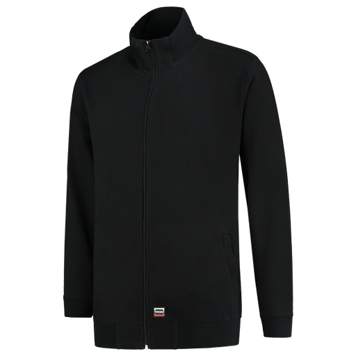 [TRI-301017MidnightBlack] Tricorp Sweatvest 60Â°C Wasbaar Midnightblack