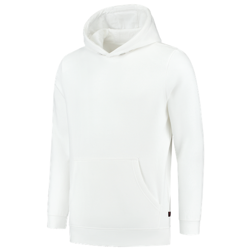 [TRI-301019White] Tricorp Sweater Capuchon 60Â°C Wasbaar White
