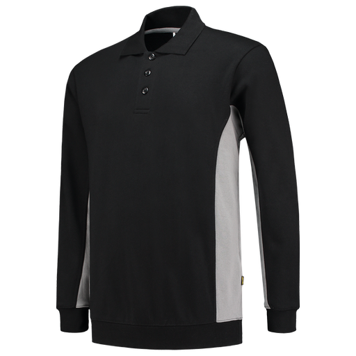 Tricorp Polosweater Bicolor BlackGrey
