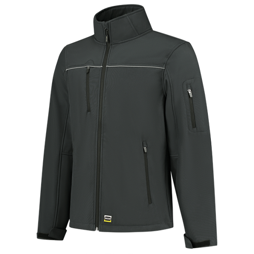 [TRI-402006Darkgrey] Tricorp Softshell Luxe Darkgrey