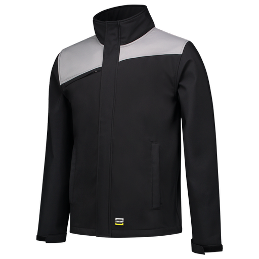 [TRI-402021BlackGrey] Tricorp Softshell Bicolor Naden BlackGrey