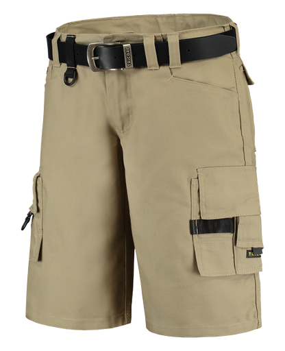 [TRI-502006Khaki] Tricorp Werkbroek Canvas Kort Khaki