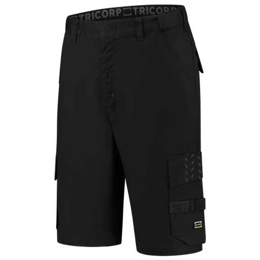 [TRI-502025Black] Tricorp Werkbroek Twill Kort Black