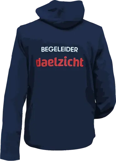 Daelzicht Softshell Jas Blauw 'Begleider' Dames