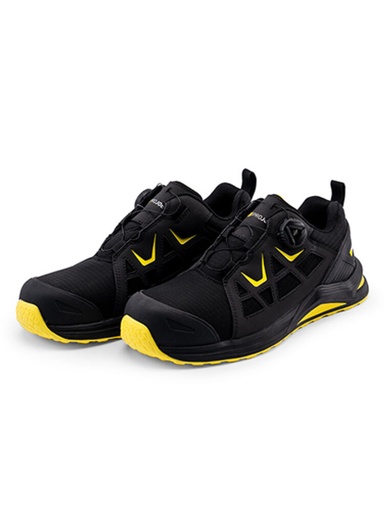 Projob Workwear 9515 ORYX LAGE SCHOEN S3S Zwart/grijs