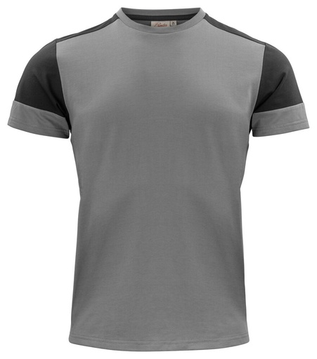 [TXT-2264030-9390] Printer Prime Prime T-Shirt Heren Staalgrijs/Zwart